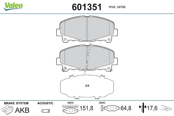 PASTIGLIE FRENO